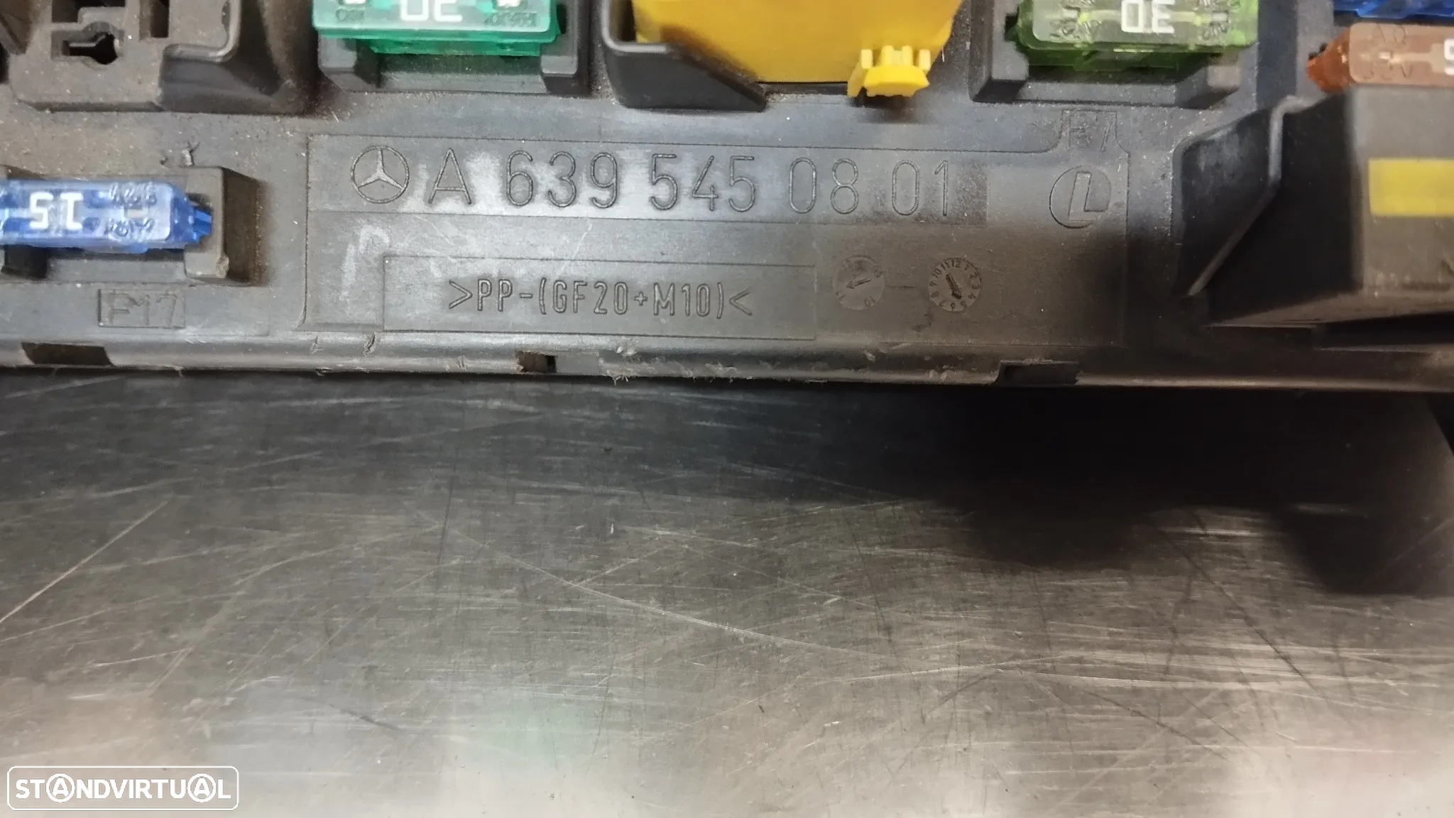 CAIXA DE FUSIVEIS MERCEDES VITO W639 REF. 518878103 A6395450801 - 2