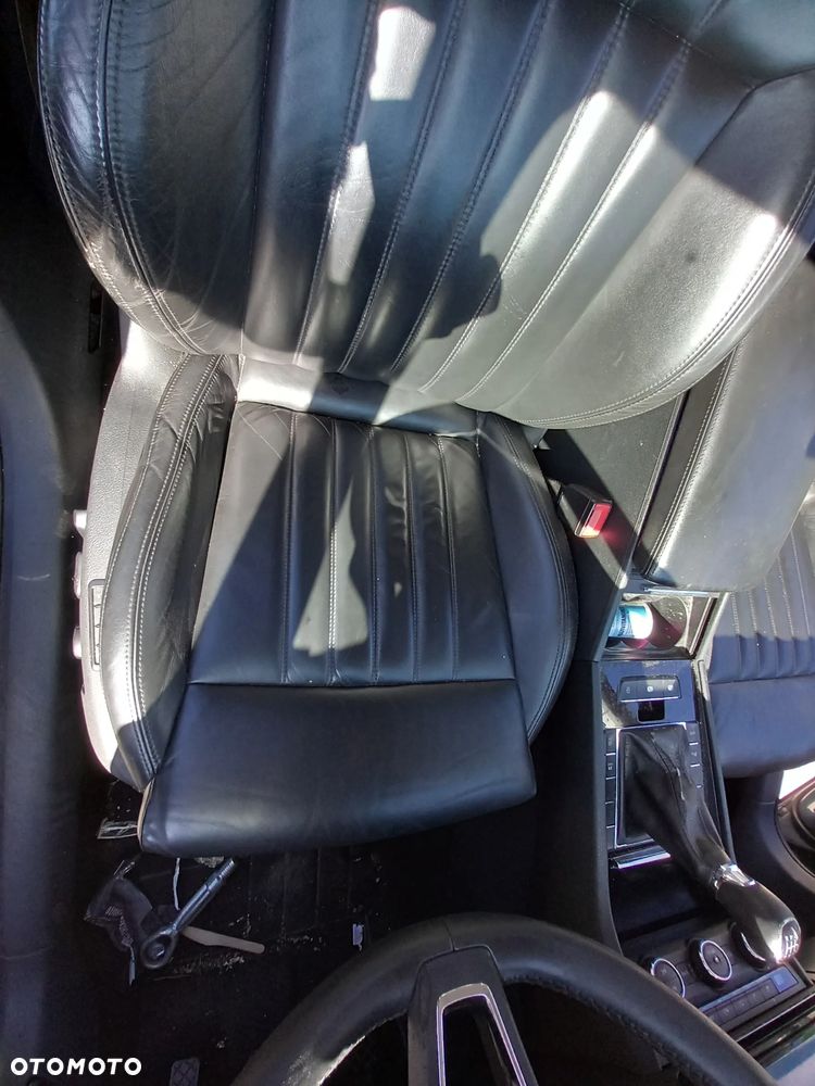 SKODA SUPERB III FOTELE KANAPA KOMPLET SKÓRY HB ELEKTRYKA - 7