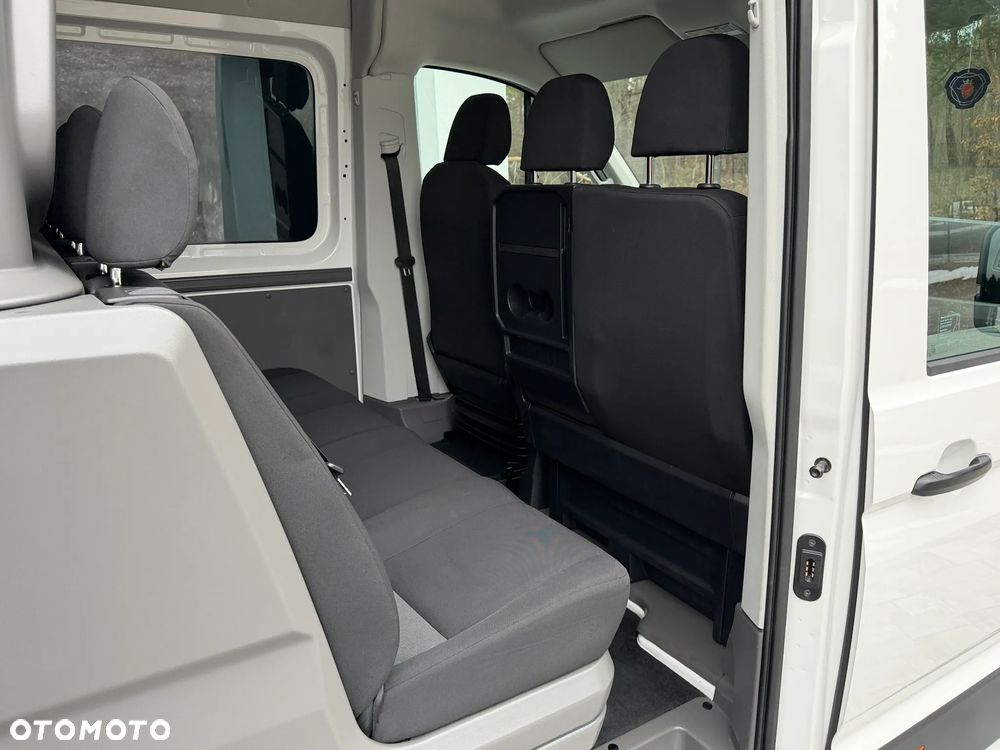 Volkswagen Crafter Brygadowy 7 osób / L4H2 / Oryginalna zabudowa VW / 2.0 TDI 140km / EURO6 / Najbogatsza wersja / FULL LED / Automatyczna skrzynia biegów / FV 23% - 25