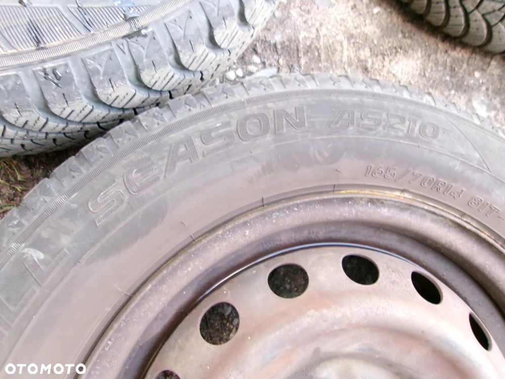 KOŁA FELGI OPONY ZIMA TOYOTA YARIS 165/70/14 4x100 KOMPL - 2