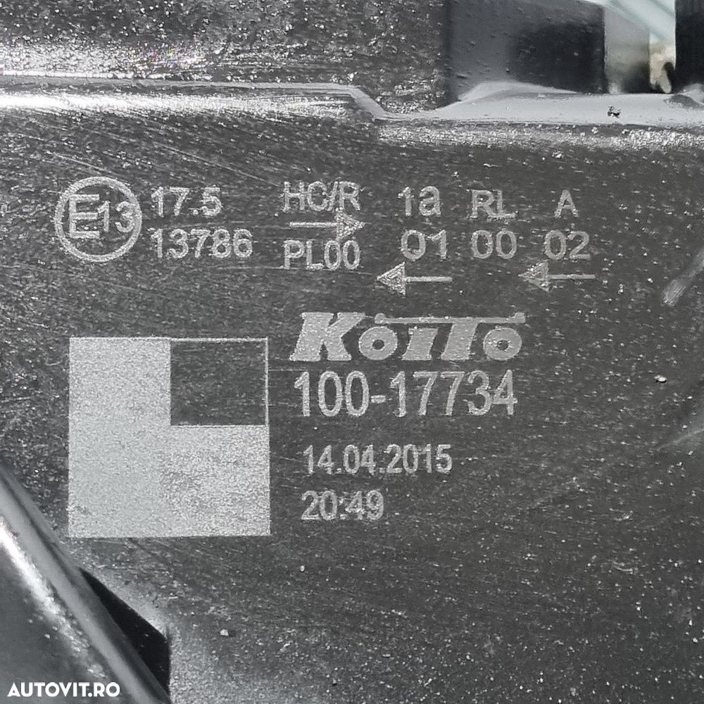 Far Dreapta Suzuki SX4 S - Cross II 2013 - 2016 SUV 4 Usi (1410) Fara xenon 10017734 - 4