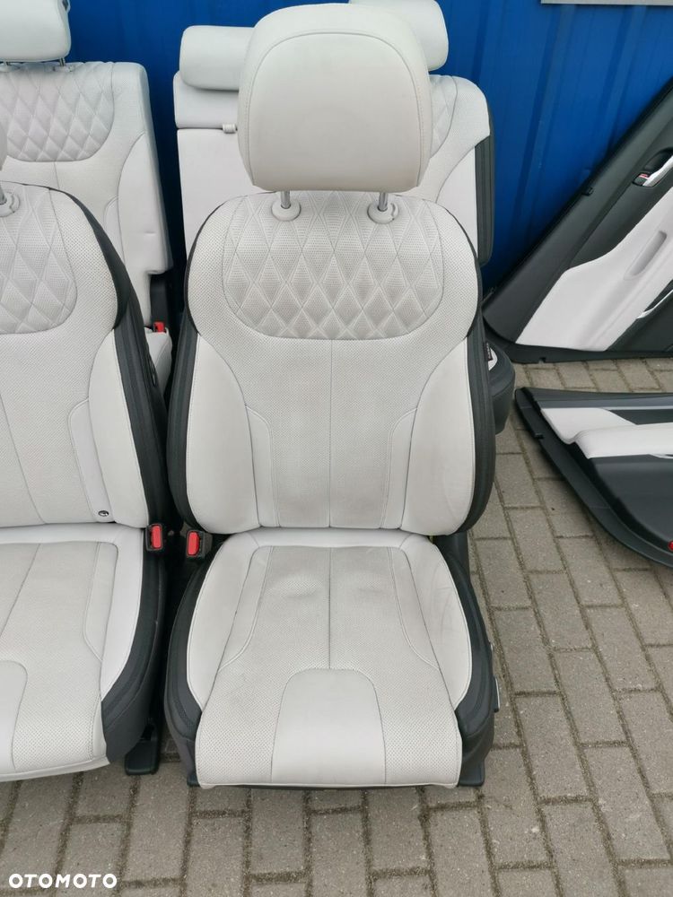 HYUNDAI SANTA FE IV LIFT KOMPLET FOTELI SKORA FOTELE KANAPA BOCZKI 5 OSÓB - 2