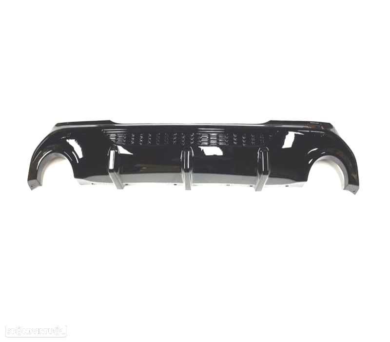 DIFUSOR BMW F40 19- LOOK 135I PRETO BRILHANTE - 6