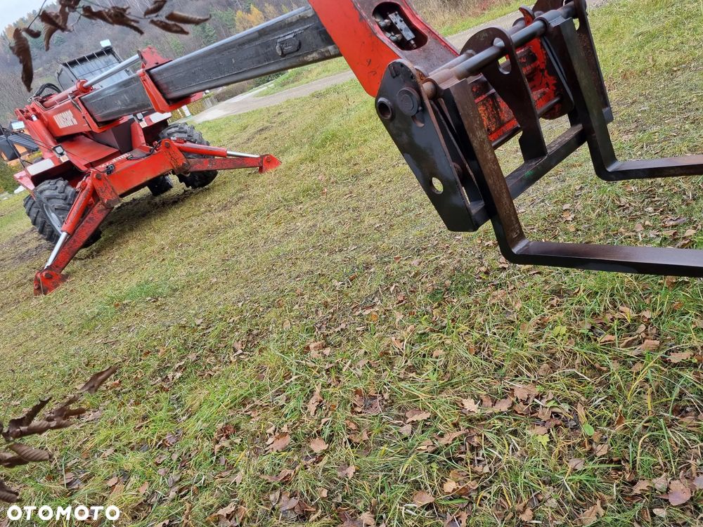Manitou MT1230.SCP Ładowarka Teleskopowa z podporami 4x4. 13metrów Wysięg! Udzwig 3 tony. Silnik Perkins 4cyl. Import Norwegia! Perfekt stan! 3tryby skrętu. 4 biegi REWERS  Oryginał! Opony ładne. Potężna moc! - 22