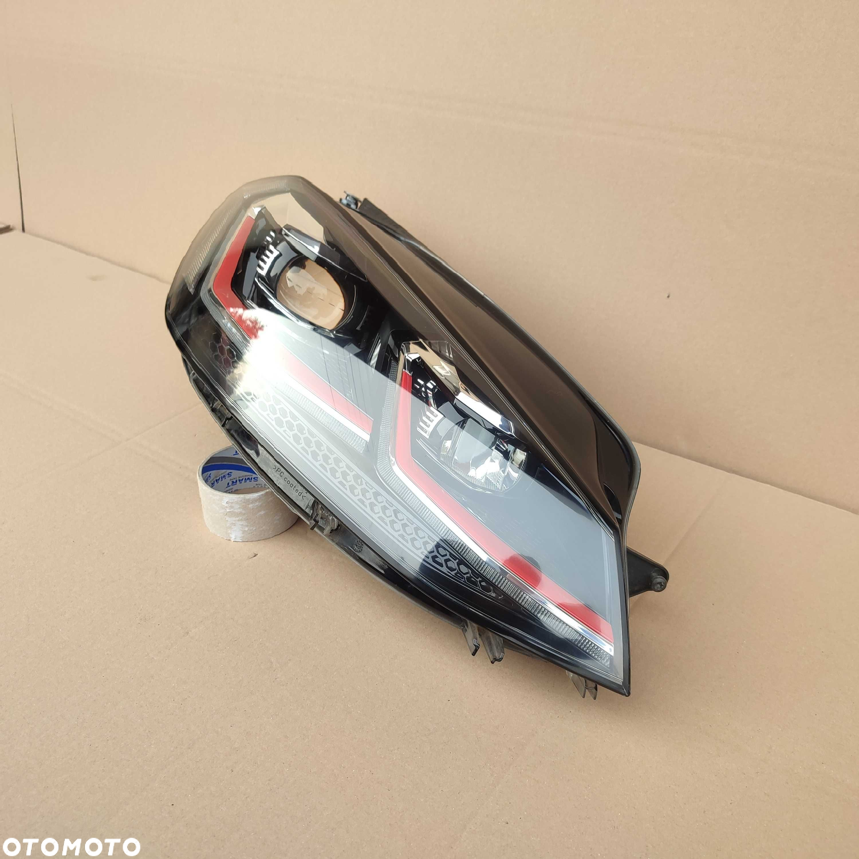 VW Glf VII 7 5G0 lift GTI lampa prawa przód przednia oryginał idealna - 2