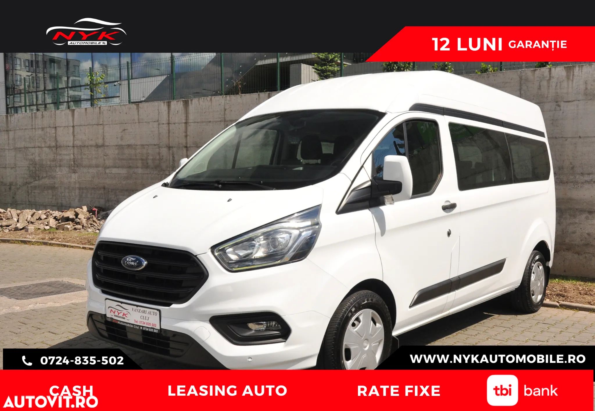 Ford Transit Custom Kombi 320 2.0 EcoBlue 130 CP L1H1 Trend - 1