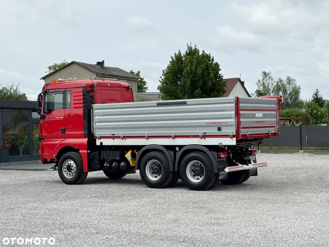 MAN TGX 26.500 / 6X4 / SCHWARZMULLER 3-STRONNY / Z NIEMIEC - 10