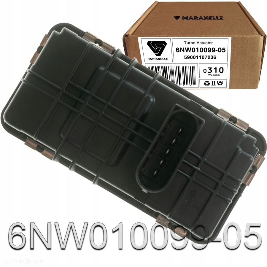 Nastawnik sterownik 6NW010099-05, 59001107383 turbiny BMW: X3, X4, X5, X6 - 3.0 - 3