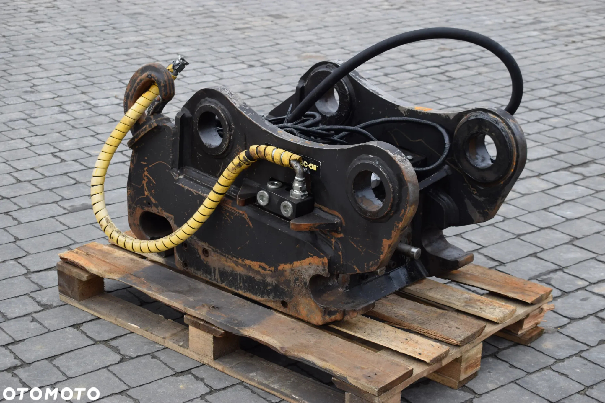 Szybkozłącze hydrauliczne Engcon EC- Oil QS80/ fi100 jak OilQuick - 8