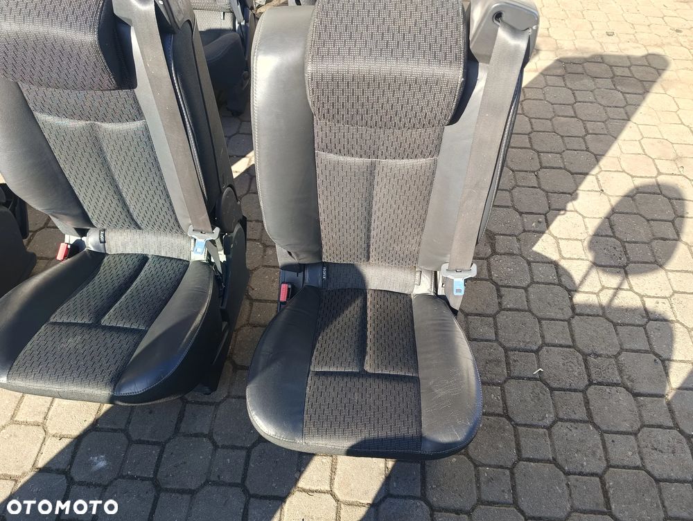 Fotel przedni prawy lewy fotel tylni II rząd III rząd Renault ESPACE IV LIFT pół skóra - 12