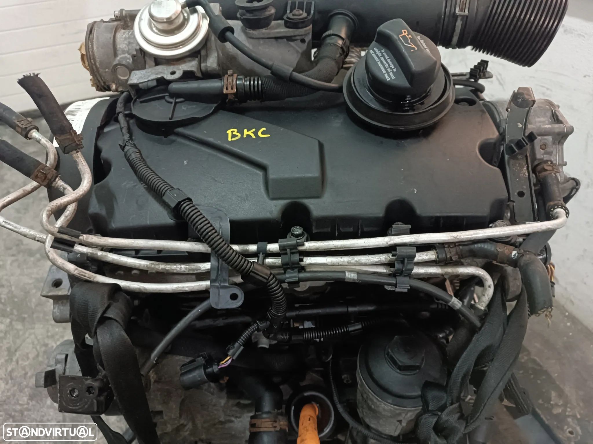 MOTOR VOLKSWAGEN GOLF V / LEON / AUDI A3 1.9TDI 105CV BKC (COMPATIVEL COM BXE) - 1