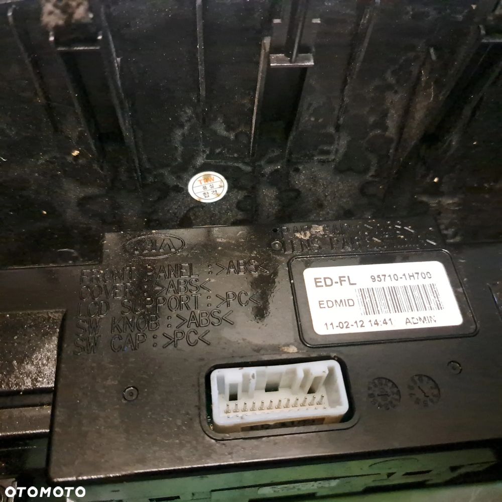 PANEL ŚRODKOWY KIA CEED LIFT RAMKA KLIMATYZACJI CA3Q97250 1H621EQ - 3