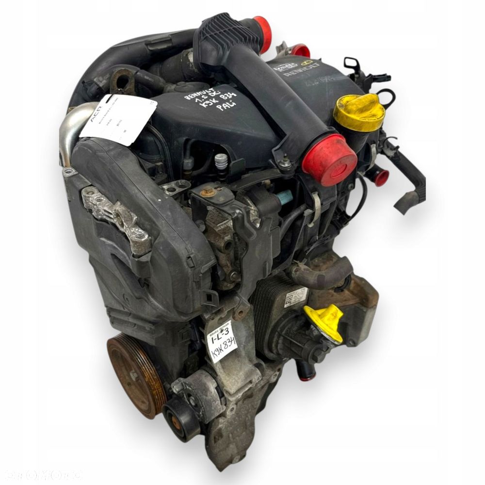 SILNIK K9K834 Renault Megane Scenic III Fluence 1.5 DCI 90KM diesel komplet - 7