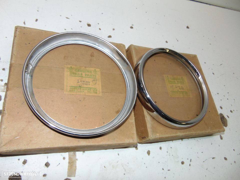Triumph antigos aros de farol novos e originais lucas - 6