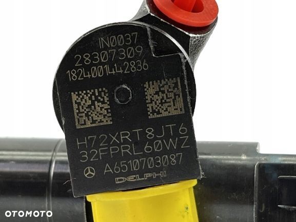 WTRYSKIWACZ DELPHI MERCEDES 2.2 CDI 28307309 A6510703087 GWARANCJA TEST - 3
