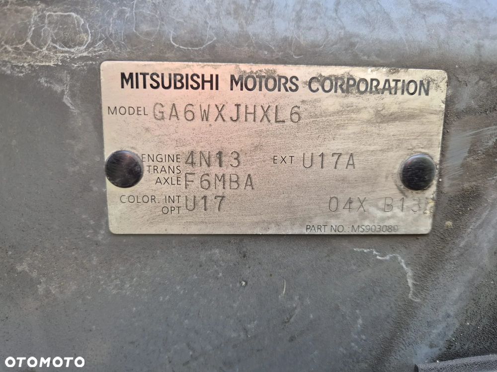 Klapa bagażnika Mitsubishi ASX kolor U17 2010- - 2