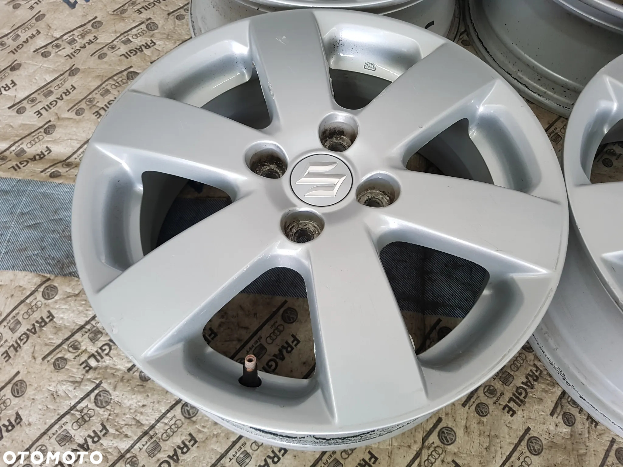 FELGI ALU 4x100 5.5Jx15 ET45 SUZUKI SWIFT SPLASH IGNIS - 9