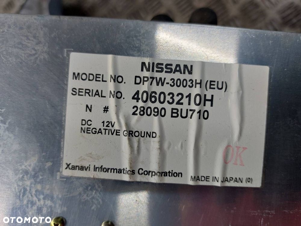 RADIO ODTWARZACZ  NISSAN ALMERA TINO I 28185BN810 28090BU710 28395BN810 - 3