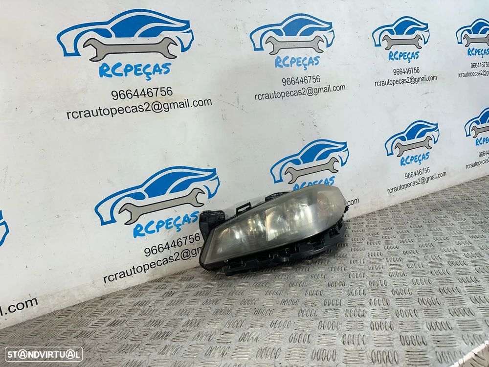 .Conjunto Oticas Farois Frontal Frente Esquerda Direita Halogenio Original Renault Laguna 2 Mk2 2001 - 2007 - 11