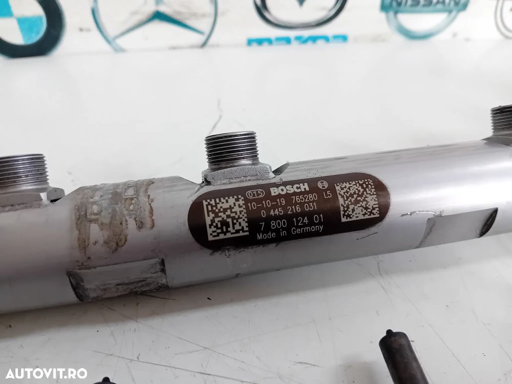 Rampa Injectoare Regulator Presiune Bmw F10 F11 F12 F13 F01 F01 F06 F07 3.0 D N57 N57D30A 7800124 - 4