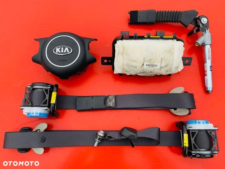 KIA CARENS 4 IV AIRBAG PODUSZKA KIEROWCY PAS PASY DESKA KURTYNA NAPINACZ DOPINACZ naprawa Raz2 !!! - 4