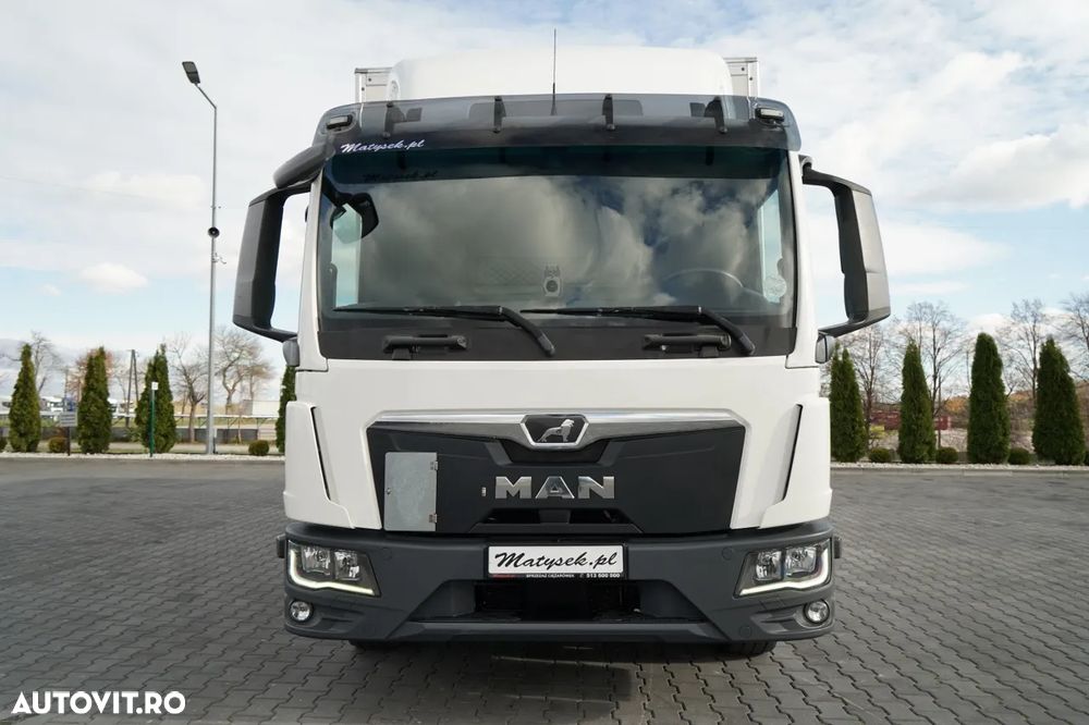 MAN TGL 12.250 / CAMION SOLO / CONTAINER 8 M / LIFT / UȘĂ LATERALĂ / 2021 - 8