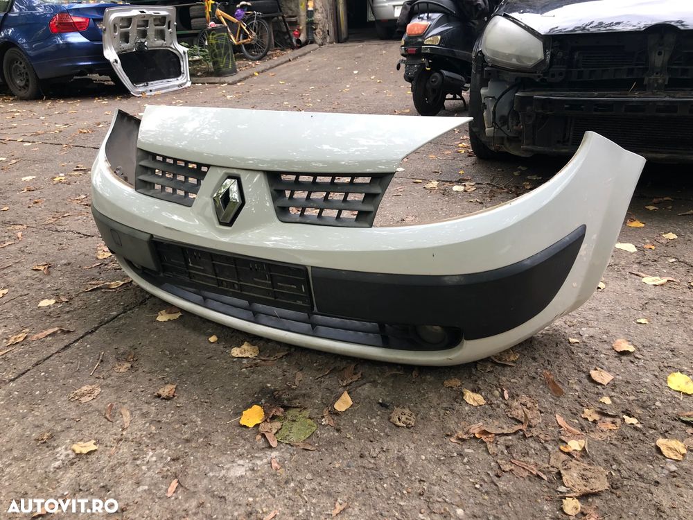 Bara fata completa Renault Scenic 2005 alb - 2