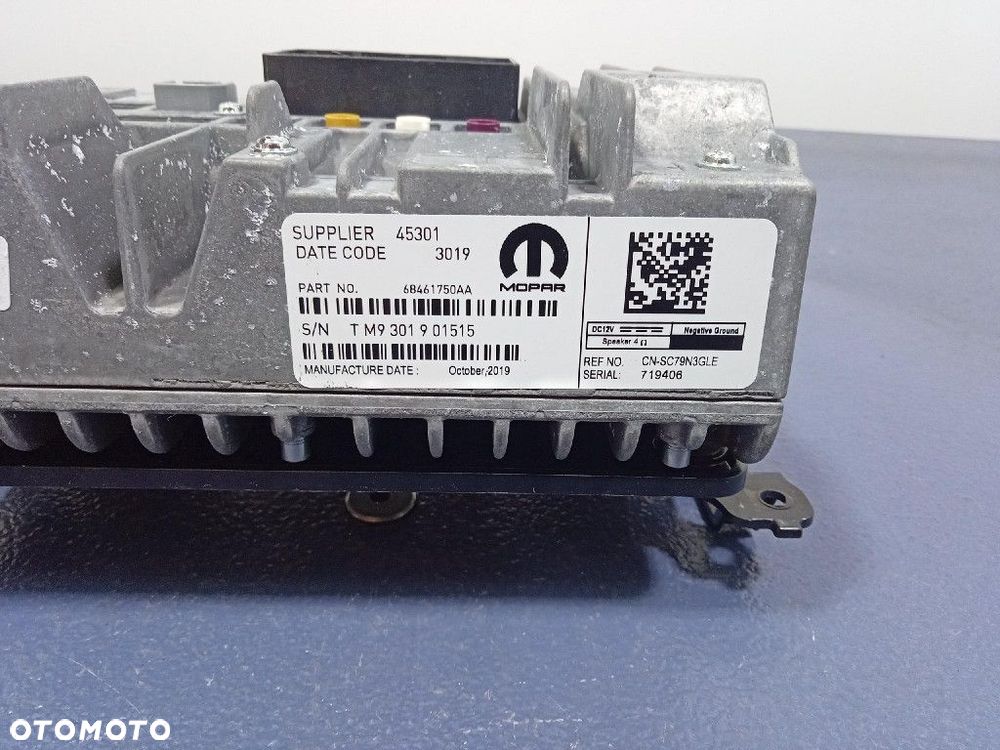 JEEP GRAND CHEROKEE IV WK2 LIFT 2017- MODUŁ NAWIGACJI GPS 68461750AA - 6