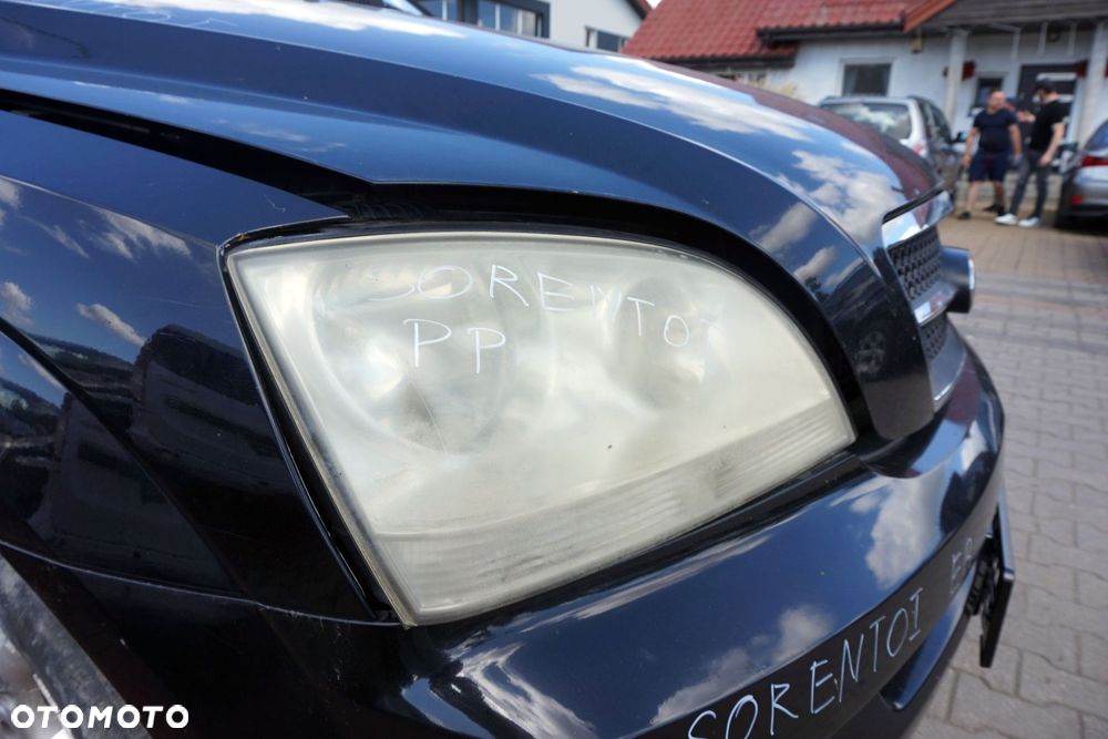 MASKA ZDERZAK BŁOTNIKI LAMPY SORENTO I EB  KIA 2002-2007 CZARNY PRZÓD KOMPLETNY - 28