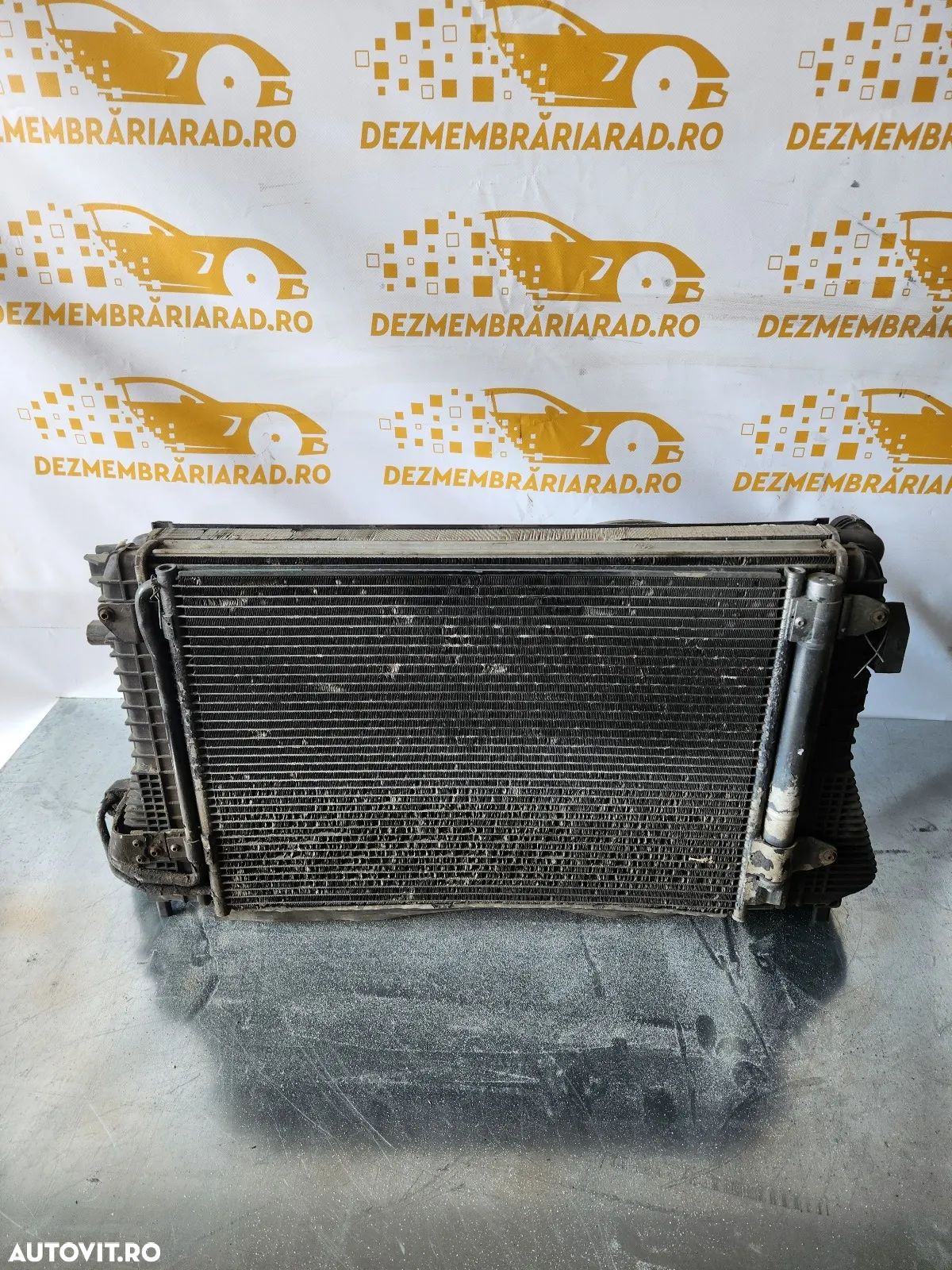 Grup Radiatoare Radiator Apa Antigel Clima Ac Intercooler Termocupla Electroventilator Vw Seat Skod - 1