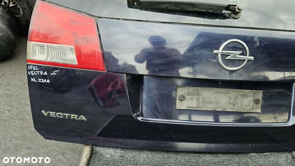 Opel Vectra C Kombi Klapa bagażnika kod lakieru Z21A - 2