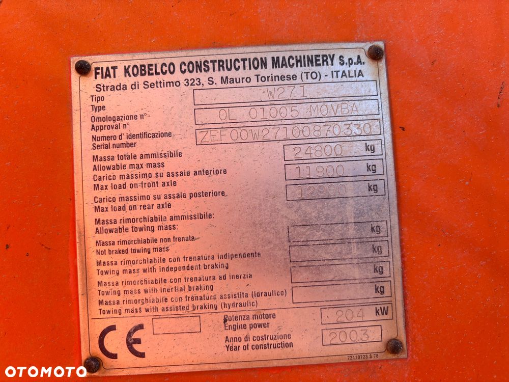 Kobelco W271 - 5
