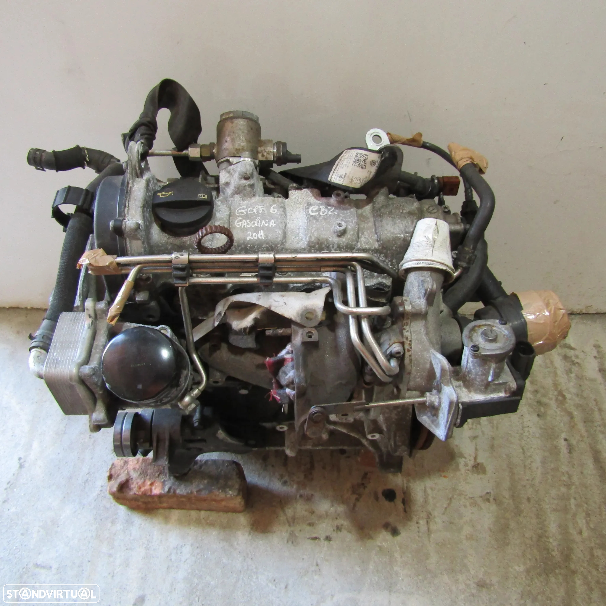Motor VW 1.2 Tsi com referencia CBZ - 4