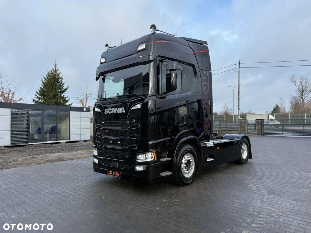Scania S500/PODUSZKA P+T/KLIMA P./SKÓRY/FULL LED/RETARDER/METALIK/ - 1