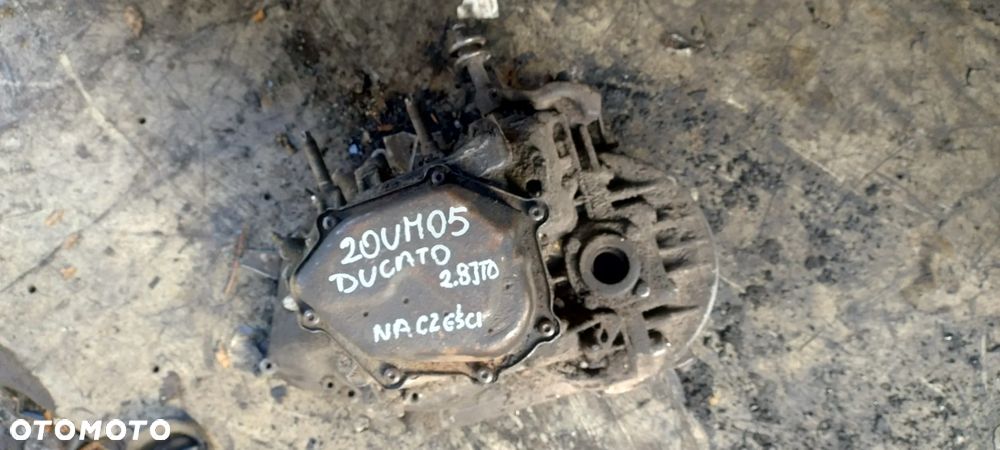 FIAT DUCATO JUMPER BOXER 2,8HDI 2,8JTD skrzynia biegów 20KM05 na części - 1