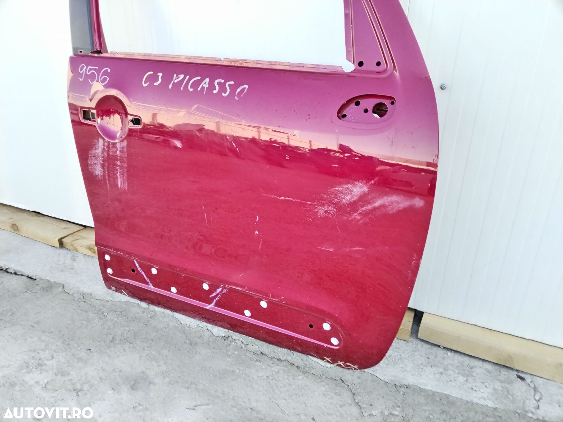 Usa fata dreapta Citroen C3  Picasso, 2009, 2010, 2011, 2012, 2013, 2014, 2015, 2016, 2017,  cod origine OE - 6
