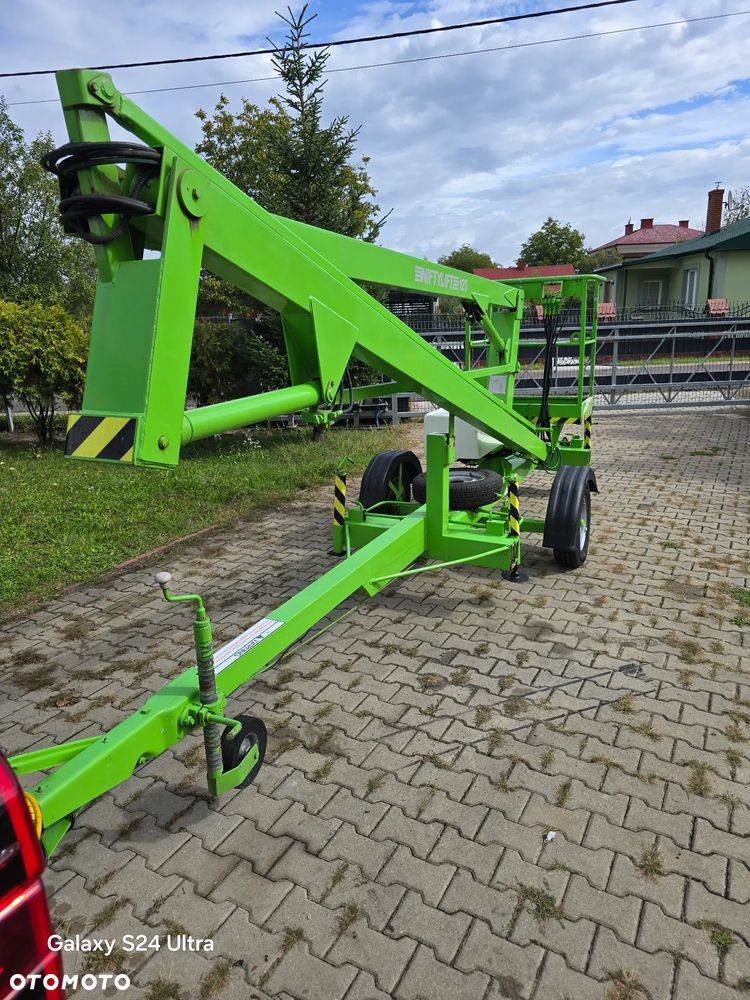 Nifty Niftylift 120 podnośnik koszowy na przyczepie 12 metrów elektryczny oryginalny//Świetnie Utrzymany//Garażowany // Pracował w placówce medycznej // Nie zużyty// Cherry picker// Boom lift// Access platform// Zwyżka// Platforma robocza// podest ruchomy// - 38