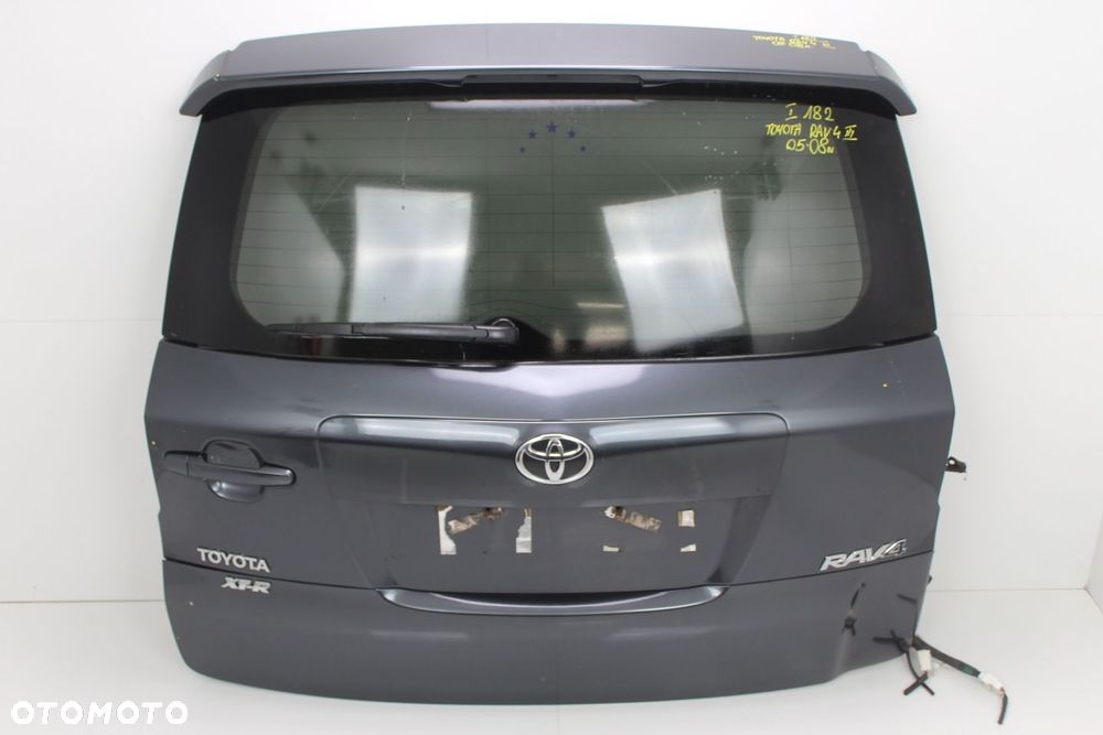 KLAPA BAGAŻNIKA TYŁ TOYOTA RAV4 III 05-08R 1E0 - 1