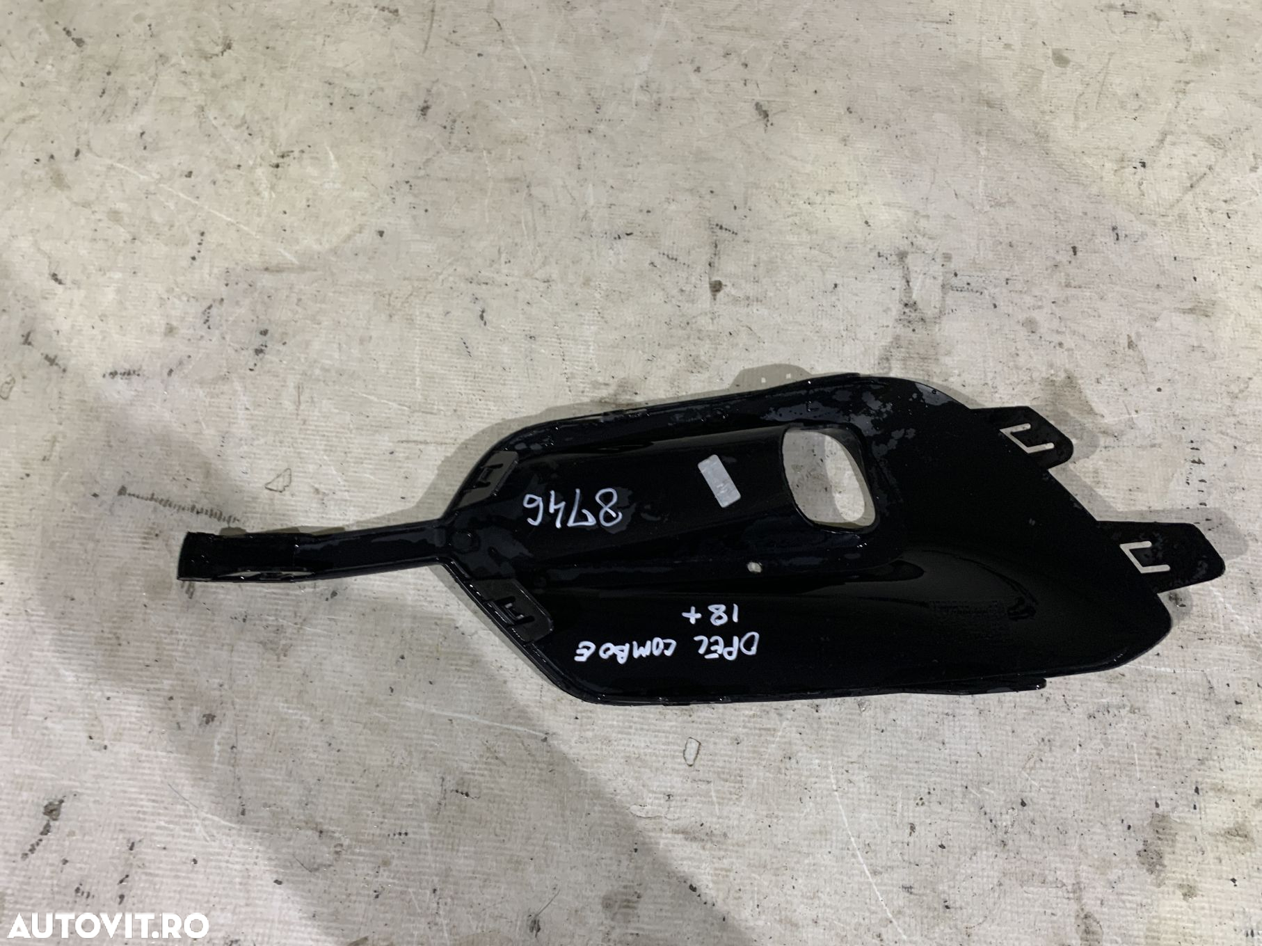 Grila dreapta bara fata, Opel Combo, 2018, 2019, 2020, 2021, 2022, 2023, 2024, cod origine OE 9816778580. - 2