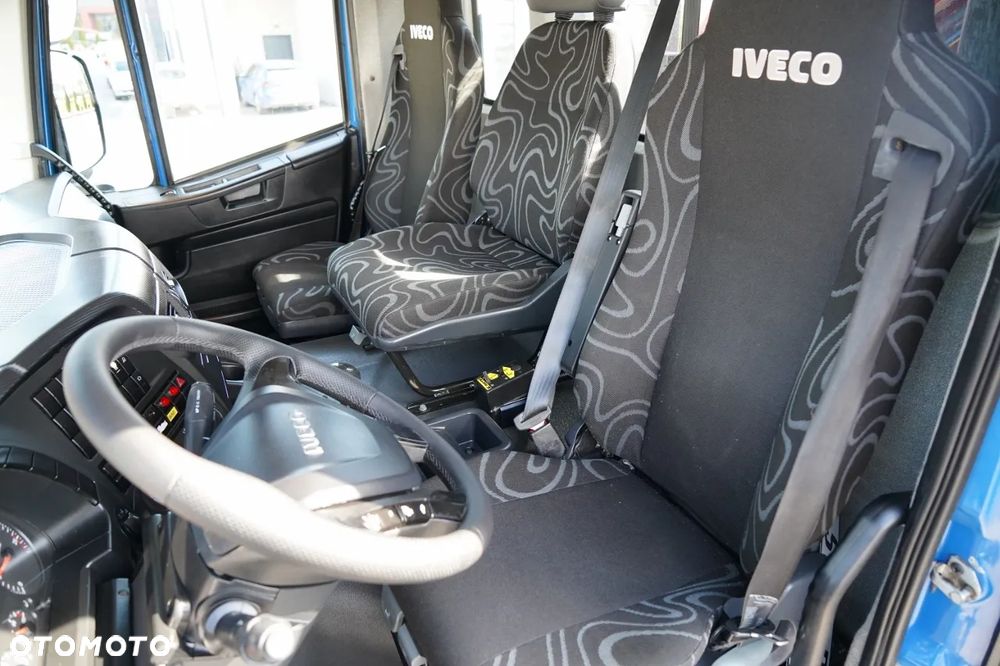 Iveco TRAKKER 410 EEV / 8X4 / Wywrotka 2 STRONNA / HYDROBURTA / BORDMATIC / HDS HMF 1730 K2 / EURO 5 EEV - 30