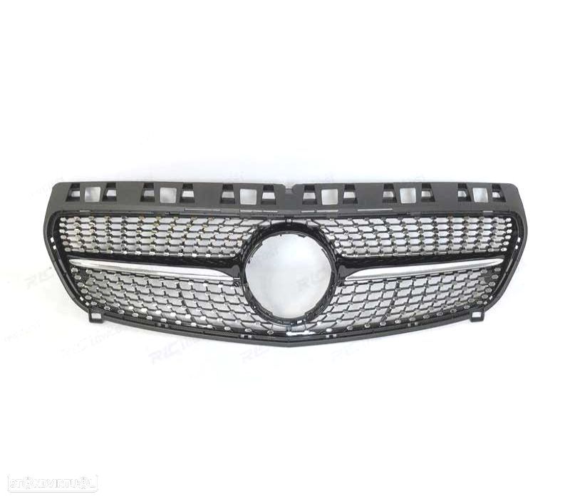 GRELHA FRONTAL LOOK DIAMOND MERCEDES CLASE A W176 12-15 - 2