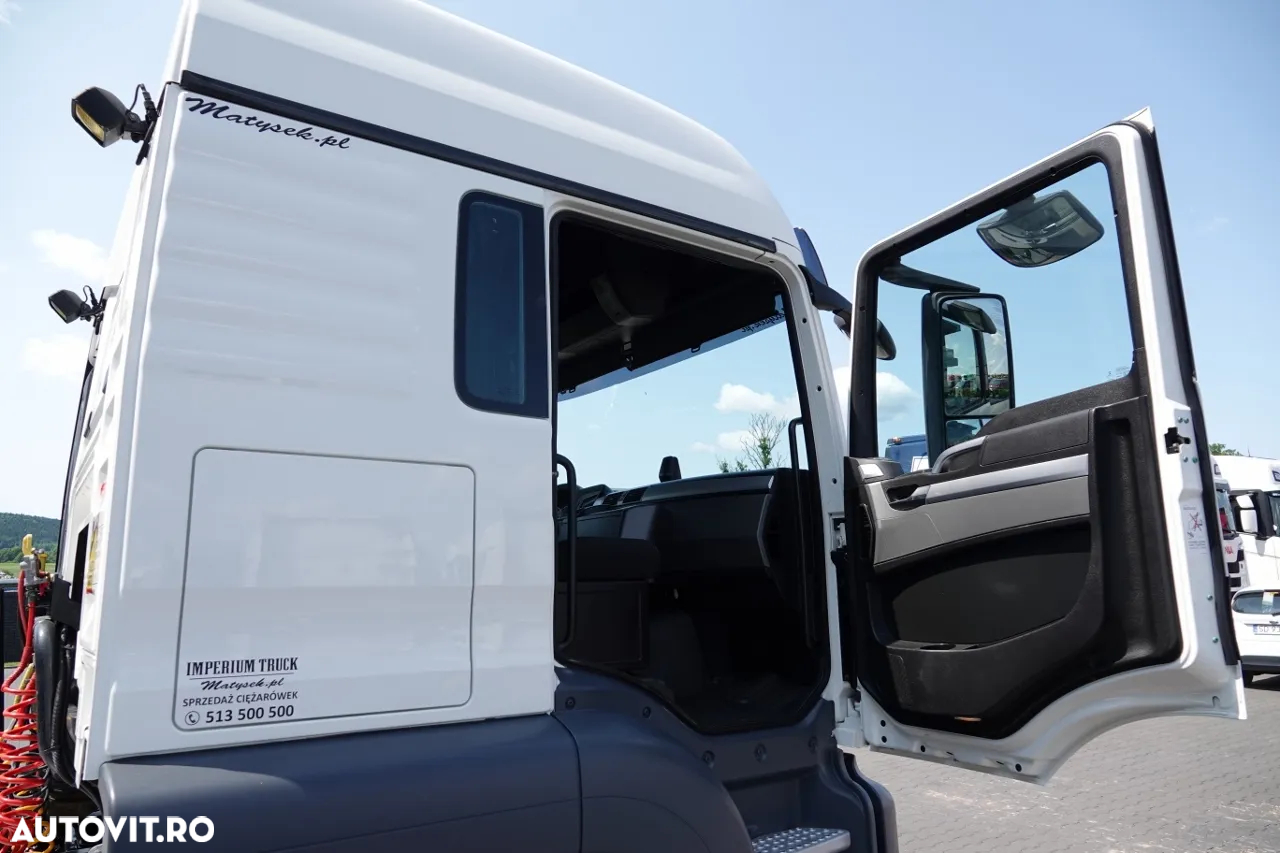 MAN TGS 18.480 / HIDRAULICĂ / RETARDER / CONTRACTUL DE SERVICE POSTĂ - 36