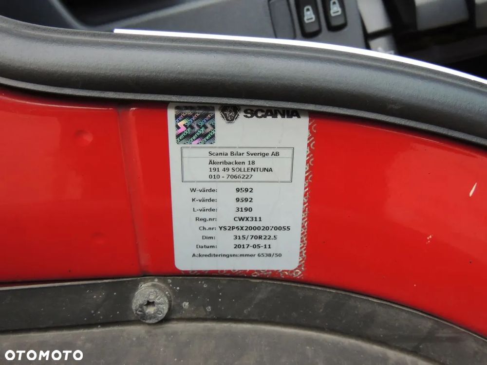 Scania P320 Rama, 2011rok, 6x2, 320KM, EURO 5 - 10