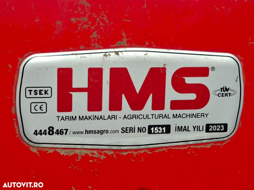 Agrimac AMS-WF31 SEMANATOARE  CU BUNCAR CU EXTENSIE - 9