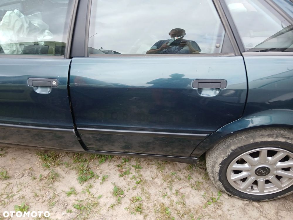 AUDI 80 B4 LZ6U maska pokrywa silnika klapa bagażnika zderzak lampa reflektor pas przedni stop - 8