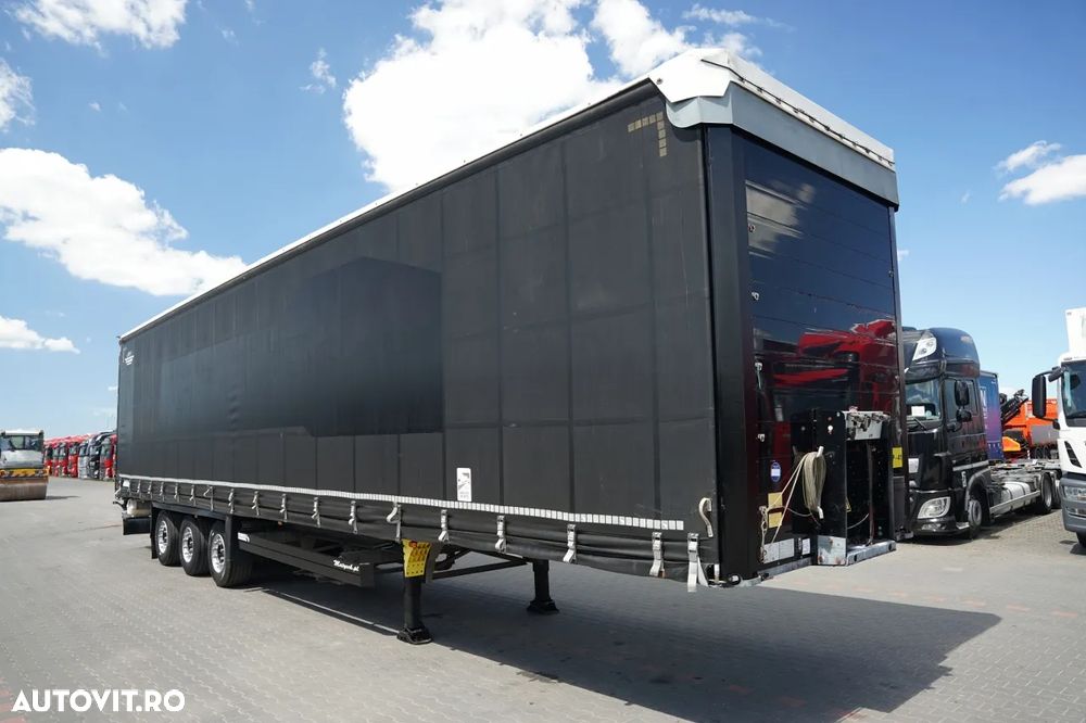 Schmitz Cargobull CORTINĂ / MEGA / PLATFORMĂ JOSĂ / ACOPERIȘ RIDICAT / AXĂ RIDICATĂ - 7