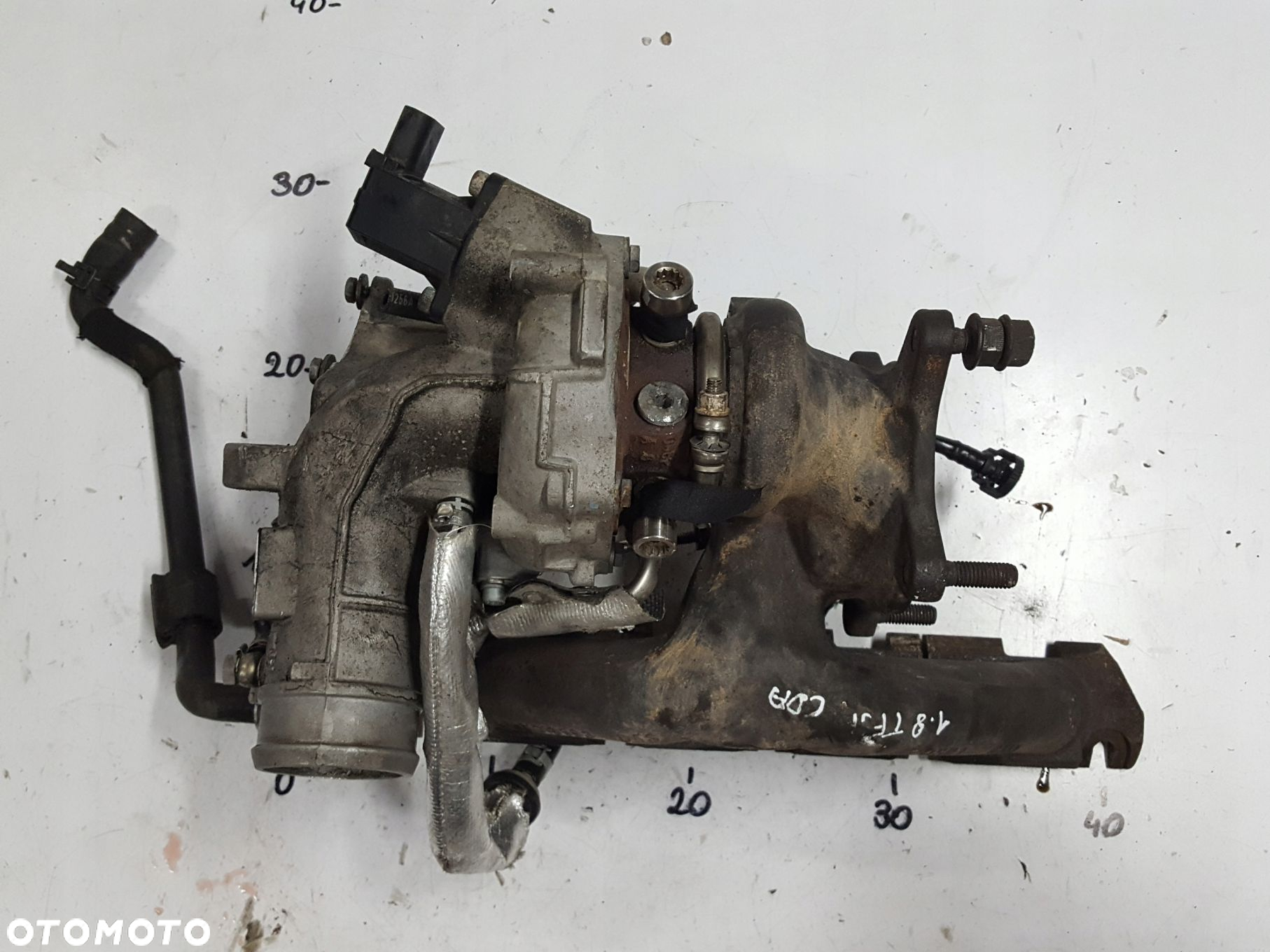 AUDI A3 8P LIFT 08-12r 1.8 TSI CDA TURBOSPRĘŻARKA TURBO TURBINA - 2