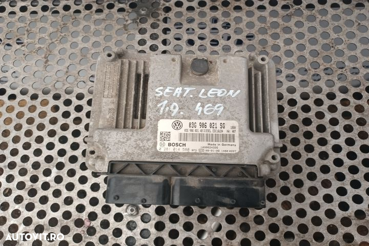 Calculator motor ECU 03G906021SG / 038906019CJ Seat Leon 2 1P  [din 2005 pana  2009] seria Hatchbac - 2