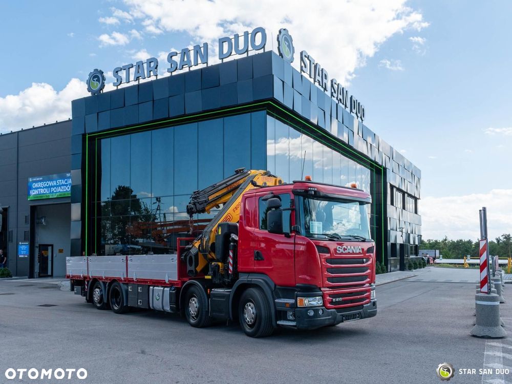 Scania G410 8x2 FASSI F800BXP.26 HDS Żuraw Fly Jib Wciągarka - 8