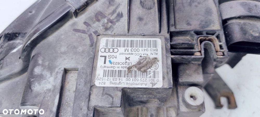 REFLEKTOR LEWY AUDI A4 B8 LIFT UK 8K0941003M - 6